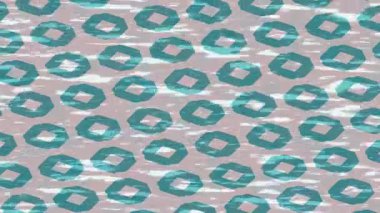 Benzersiz video giriş tasarımı projeleri için detaylı yüzey kalıbı film animasyon stili grafik girişi