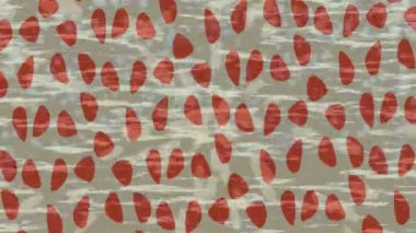 Dijital doku yüzey tasarım biçimi ile modern video animasyonu için gelişmiş hareket grafikleri