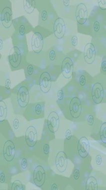 Benzersiz hareket grafikleri tasarım sanatına sahip yaratıcı film üretimi için özet bir arkaplan