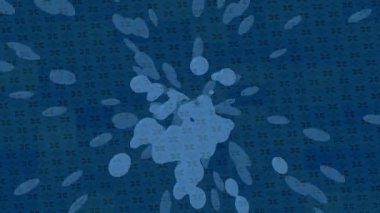 Benzersiz video giriş tasarımı projeleri için detaylı yüzey kalıbı film animasyon stili grafik girişi