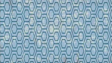 Benzersiz dijital animasyon tarzı grafikleri olan yaratıcı ortam tasarımı için yenilikçi hareket dokusu