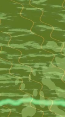 Soyut hareket desenli fütüristik video üretimi için dinamik dijital arkaplan