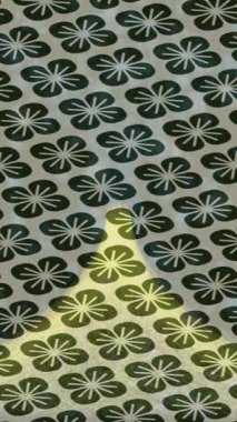 Benzersiz dijital animasyon tarzı grafikleri olan yaratıcı ortam tasarımı için yenilikçi hareket dokusu