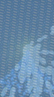 Benzersiz dijital hareket grafiklerine sahip yaratıcı sinematik projeler için yumuşak animasyon yüzeyi