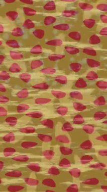 Dijital doku yüzey tasarım biçimi ile modern video animasyonu için gelişmiş hareket grafikleri