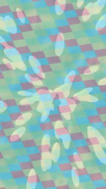 Lüks hareket projeleri için soyut tasarım stili animasyonu olan üst düzey dijital doku