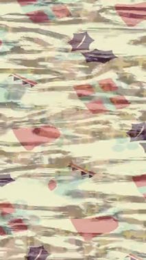 Estetik doku arkaplan tasarımı renkli hareket grafikleri ile moda film giriş profosyoneli