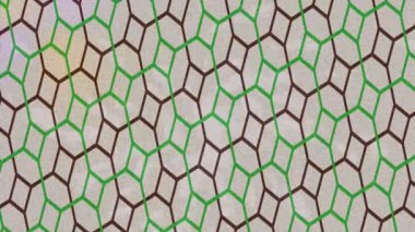 Benzersiz dijital animasyon tarzı grafikleri olan yaratıcı ortam tasarımı için yenilikçi hareket dokusu