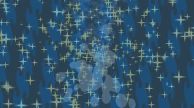 Soyut hareket desenli fütüristik video üretimi için dinamik dijital arkaplan