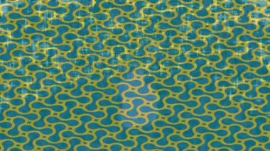 Benzersiz dijital animasyon tarzı grafikleri olan yaratıcı ortam tasarımı için yenilikçi hareket dokusu