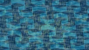 Benzersiz video giriş tasarımı projeleri için detaylı yüzey kalıbı film animasyon stili grafik girişi