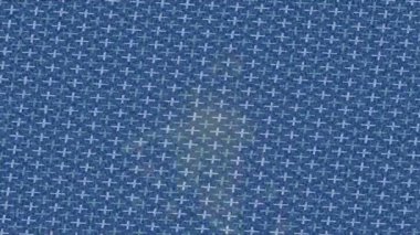 Modern medya üretimi için fütüristik dijital soyut doku sinematik tarz hareketli grafik ögesi