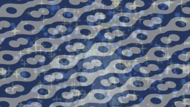 Soyut hareket desenli fütüristik video üretimi için dinamik dijital arkaplan