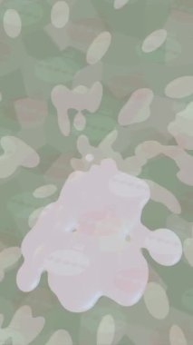 Benzersiz hareket grafikleri tasarım sanatına sahip yaratıcı film üretimi için özet bir arkaplan