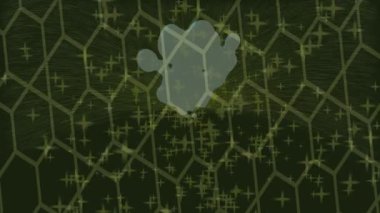 Soyut hareket desenli fütüristik video üretimi için dinamik dijital arkaplan