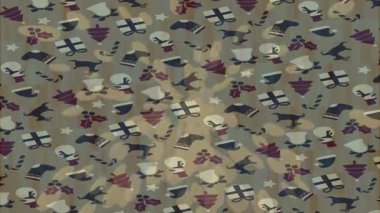 Lüks hareket projeleri için soyut tasarım stili animasyonu olan üst düzey dijital doku