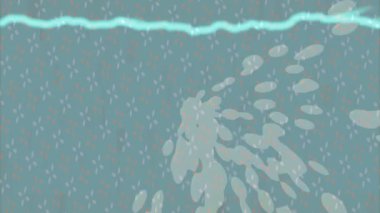 Dijital doku yüzey tasarım biçimi ile modern video animasyonu için gelişmiş hareket grafikleri