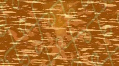 Soyut hareket desenli fütüristik video üretimi için dinamik dijital arkaplan