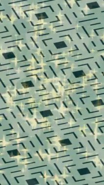 Organik desenli yüzey giriş stili video film sanatı ile soyut arkaplan tasarımı