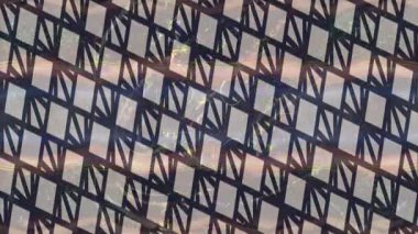 Organik desenli yüzey giriş stili video film sanatı ile soyut arkaplan tasarımı