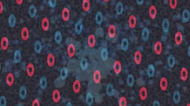 Estetik doku arkaplan tasarımı renkli hareket grafikleri ile moda film giriş profosyoneli