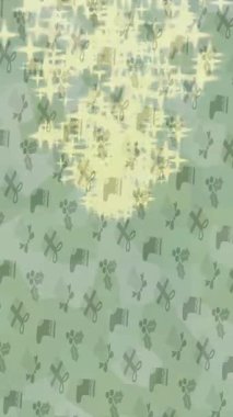 Benzersiz hareket grafikleri tasarım sanatına sahip yaratıcı film üretimi için özet bir arkaplan