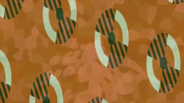 Organik desenli yüzey giriş stili video film sanatı ile soyut arkaplan tasarımı