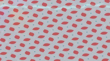 Benzersiz video giriş tasarımı projeleri için detaylı yüzey kalıbı film animasyon stili grafik girişi