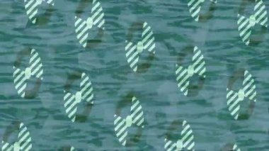 Benzersiz hareket grafikleri tasarım sanatına sahip yaratıcı film üretimi için özet bir arkaplan