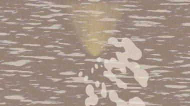 Lüks hareket projeleri için soyut tasarım stili animasyonu olan üst düzey dijital doku