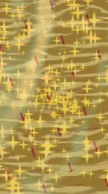 Benzersiz video giriş tasarımı projeleri için detaylı yüzey kalıbı film animasyon stili grafik girişi