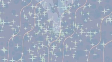 Modern medya üretimi için fütüristik dijital soyut doku sinematik tarz hareketli grafik ögesi