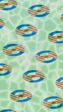 Yaratıcı video düzenleme film arkaplan tasarımı için minimalist organik hareket grafikleri