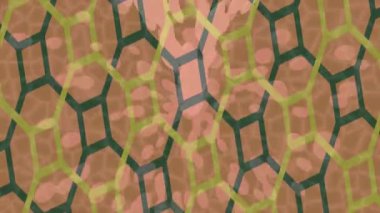 Lüks hareket projeleri için soyut tasarım stili animasyonu olan üst düzey dijital doku