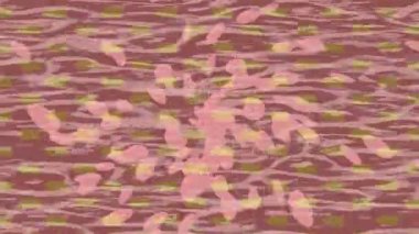 Benzersiz video giriş tasarımı projeleri için detaylı yüzey kalıbı film animasyon stili grafik girişi