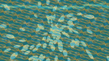 Soyut hareket desenli fütüristik video üretimi için dinamik dijital arkaplan