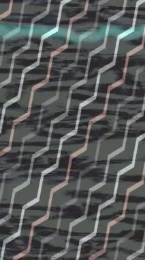 Benzersiz dijital animasyon tarzı grafikleri olan yaratıcı ortam tasarımı için yenilikçi hareket dokusu