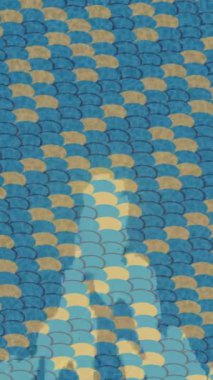 Benzersiz hareket grafikleri tasarım sanatına sahip yaratıcı film üretimi için özet bir arkaplan