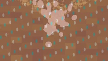 Yaratıcı video düzenleme film arkaplan tasarımı için minimalist organik hareket grafikleri