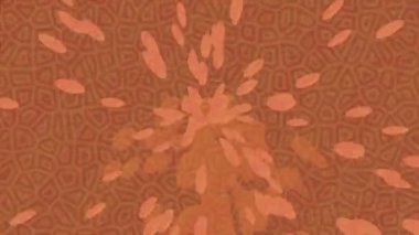 Benzersiz hareket dokusu tasarım sanatı ile profesyonel video düzenleme için modern soyut grafikler