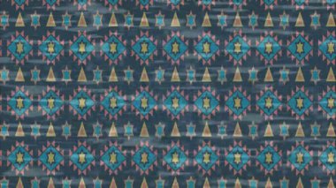 Benzersiz video giriş tasarımı projeleri için detaylı yüzey kalıbı film animasyon stili grafik girişi