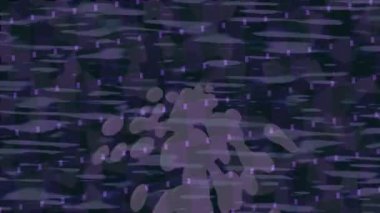 Dijital doku yüzey tasarım biçimi ile modern video animasyonu için gelişmiş hareket grafikleri