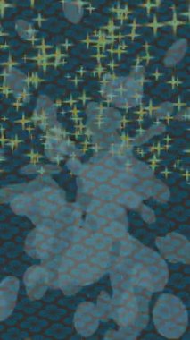 Benzersiz video giriş tasarımı projeleri için detaylı yüzey kalıbı film animasyon stili grafik girişi