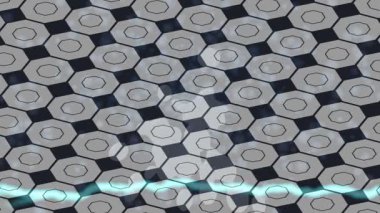 Benzersiz hareket dokusu tasarım sanatı ile profesyonel video düzenleme için modern soyut grafikler