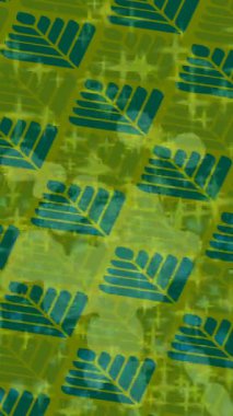 Organik desenli yüzey giriş stili video film sanatı ile soyut arkaplan tasarımı