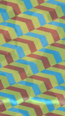 Benzersiz hareket dokusu tasarım sanatı ile profesyonel video düzenleme için modern soyut grafikler