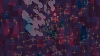 Modern medya üretimi için fütüristik dijital soyut doku sinematik tarz hareketli grafik ögesi