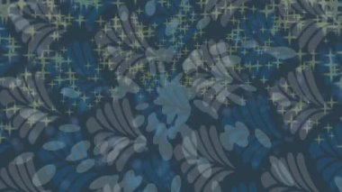 Soyut hareket desenli fütüristik video üretimi için dinamik dijital arkaplan