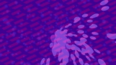 Benzersiz dijital animasyon tarzı grafikleri olan yaratıcı ortam tasarımı için yenilikçi hareket dokusu