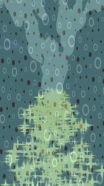 Benzersiz video giriş tasarımı projeleri için detaylı yüzey kalıbı film animasyon stili grafik girişi